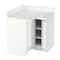 Miniature White Kitchen Corner Cabinet by Make Market®
